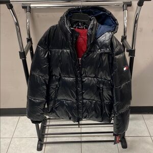 Men’s Medium Black Tommy Hilfiger Coat